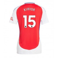 Camiseta Arsenal Jakub Kiwior #15 Primera Equipación para mujer 2024-25 manga corta